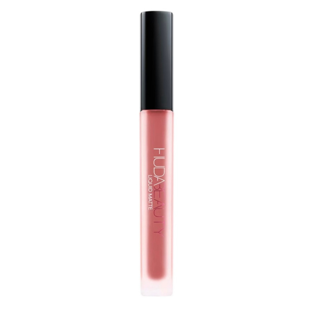 New Huda Beauty Liquid Matte Lipstick Pink Nude Bombshell